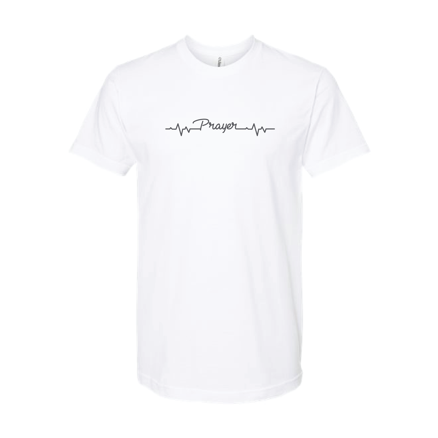 Prayer Heartbeat T-shirt [Mens/Unisex]