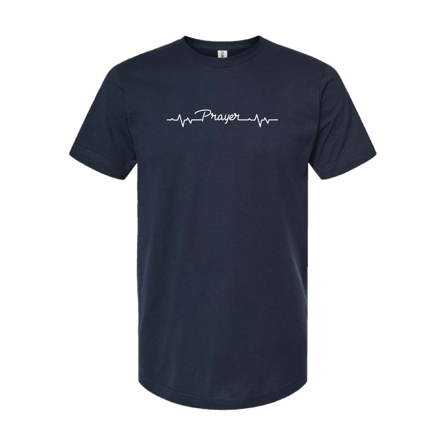 Prayer Heartbeat T-shirt [Mens/Unisex]